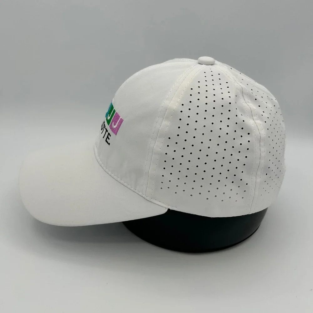 Pickle Hat Performance Charlotte Unisex OSFM White Polyester Sporty Pickleball
